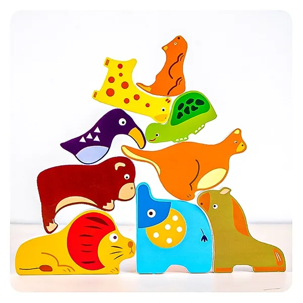 بازی آموزشی مدل تانگرام و جانمایی حیوانات 1