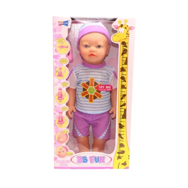 عروسک بی بی فان مدل رشدکن 44 سانتی متر