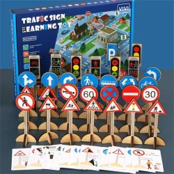 بازی آموزشی وی وی مدل Trafic Sign کد MZY-034
