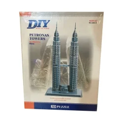 پازل ماکت سه بعدی مدل Petronas Towers کد 2803-A