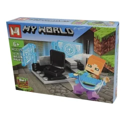 ساختنی مینگ جی مدل ماینکرافت طرح Minecraft Alex کد MG810-6