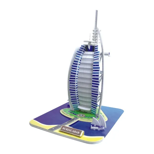 پازل ماکت سه بعدی مدل BURJ AL ARAB کد 2801-F