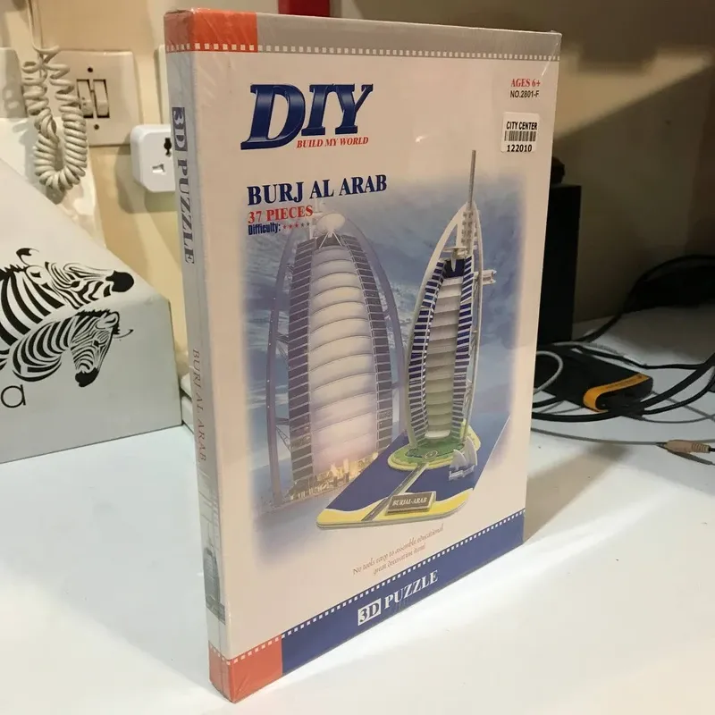 پازل ماکت سه بعدی مدل BURJ AL ARAB کد 2801-F