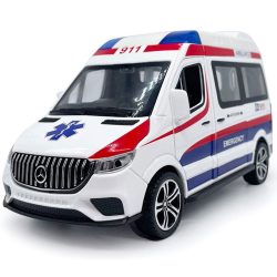ماشین بازی مینی اتو مدل آمبولانس مرسدس بنز کد 0725 - Image 7
