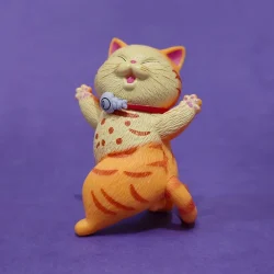 فیگور مدل گربه طرح Happy Cats مجموعه 9 عددی