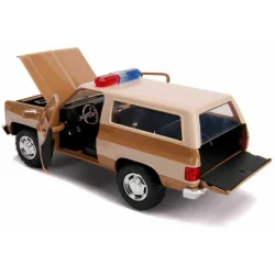 ماکت ماشین جادا مدل sranger things طرح Hoppers Chevy Blazer With Police Badge 1