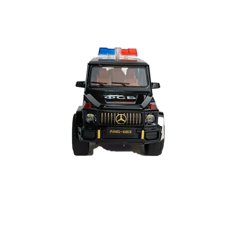 ماشین بازی مدل Benz G Class AMG G63 طرح پلیسی کد SR-2401