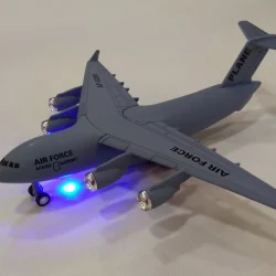 هواپیمای بازی مدل بوئینگ ترابری ارتش c-17 گلوبمستر 3 کد AF6289 - Image 14