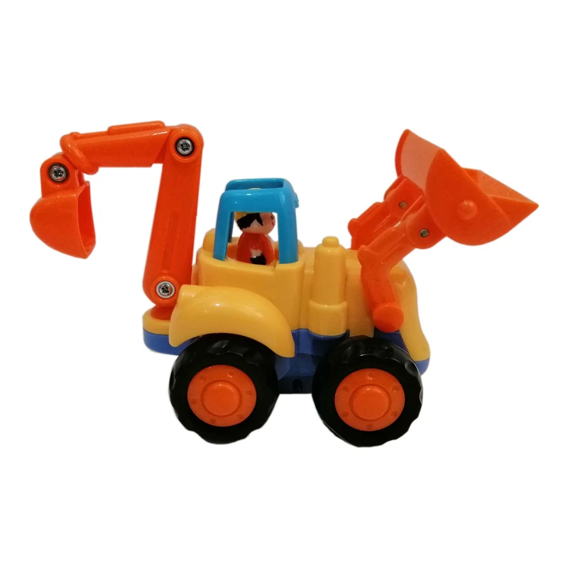 ماشین بازی هولا تویز طرح بولدوزر کد 326A