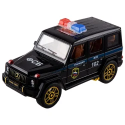 ماشین بازی مدل Benz G Class AMG G63 طرح پلیسی کد SR-2401