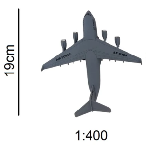 هواپیمای بازی مدل بوئینگ ترابری ارتش c-17 گلوبمستر 3 کد AF6289
