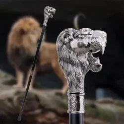 ابزار نمایشی مدل عصای شمشیر مخفی طرح شیر