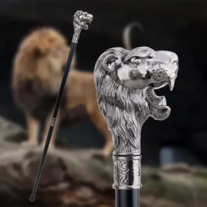 ابزار نمایشی مدل عصای شمشیر مخفی طرح شیر
