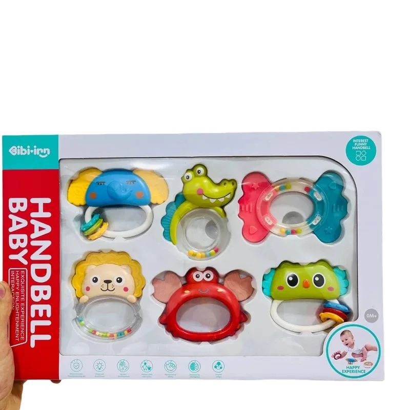 جغجغه مدل Baby Handbell مجموعه 6 عددی