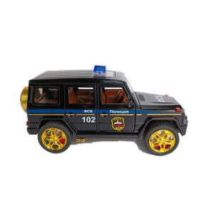 ماشین بازی مدل Benz G Class AMG G63 طرح پلیسی کد SR-2401
