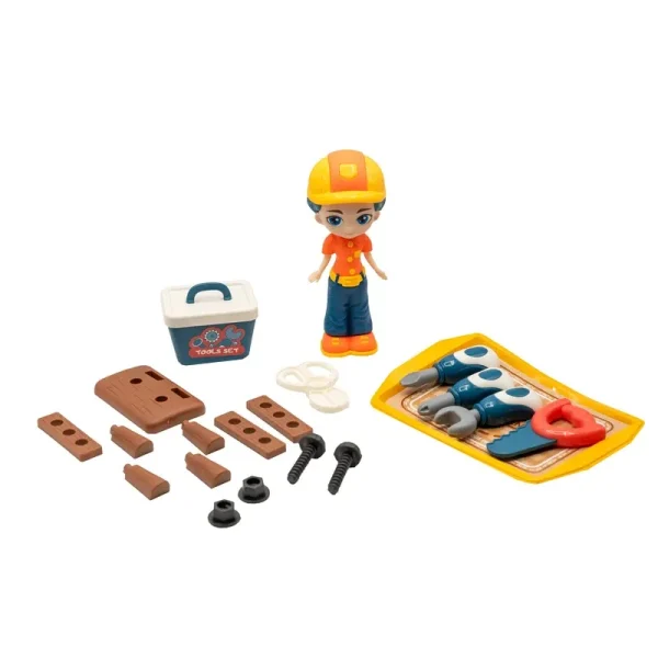 ست اسباب بازی ابزار مدل Mini Tool Set کد 623-219 مجموعه 20 عددی