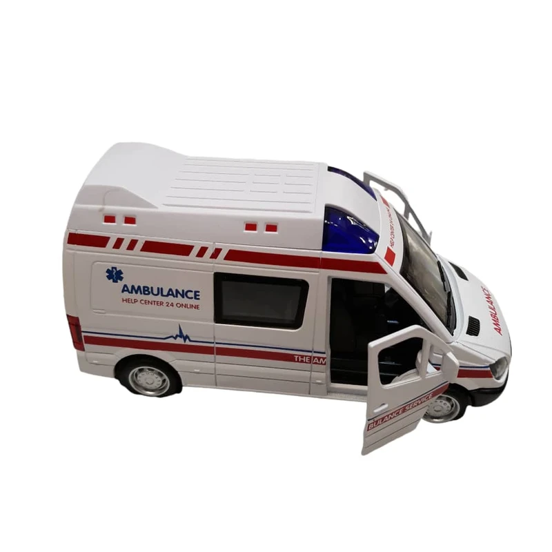 ماشین بازی مدل آمبولانس کد 61