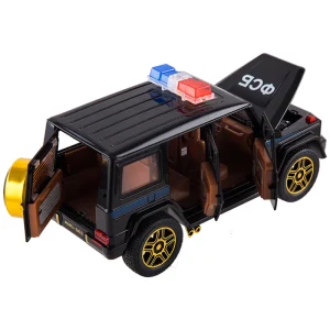 ماشین بازی مدل Benz G Class AMG G63 طرح پلیسی کد SR-2401
