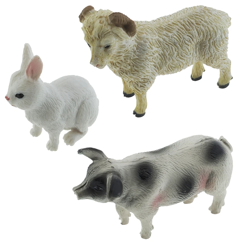 فیگور مدل حیوانات مجموعه 3 عددی کد JS20-4