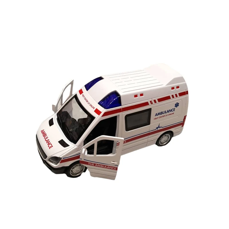 ماشین بازی مدل آمبولانس کد 61