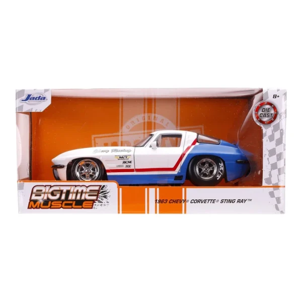 ماکت ماشین جادا مدل CHEVROLET CORVETTE STINGRAY 1963
