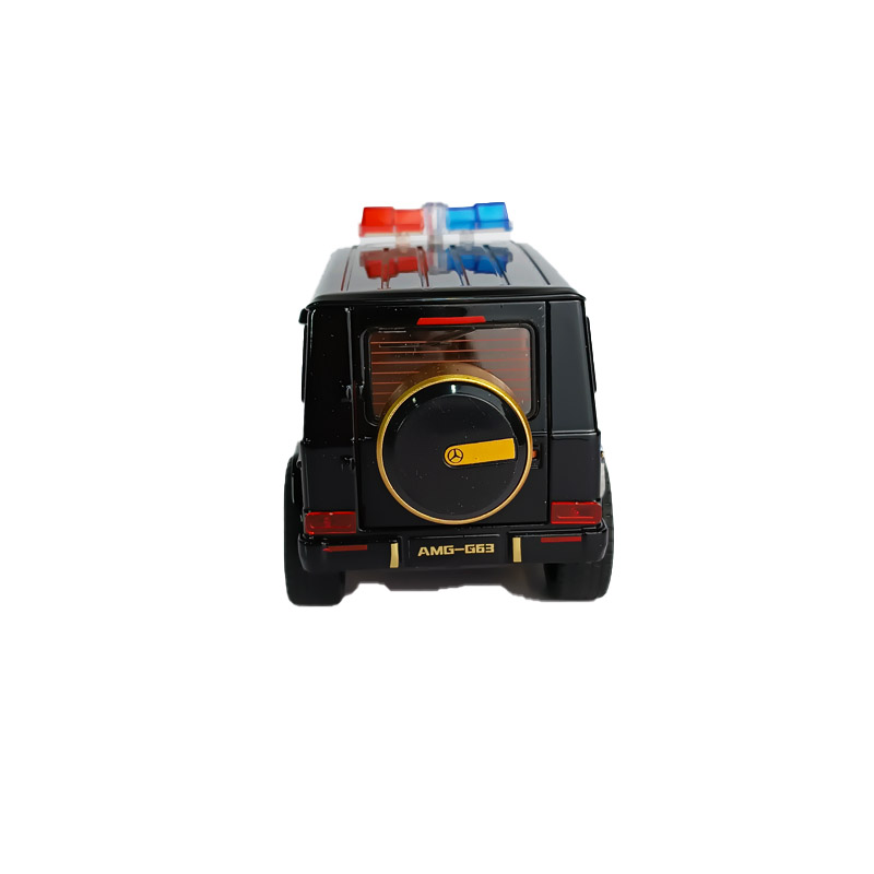 ماشین بازی مدل Benz G Class AMG G63 طرح پلیسی کد SR-2401