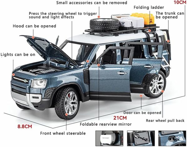 ماشین بازی چه ژی مدل Range Rover Defender