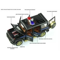 ماشین بازی مدل Benz G Class AMG G63 طرح پلیسی کد SR-2401