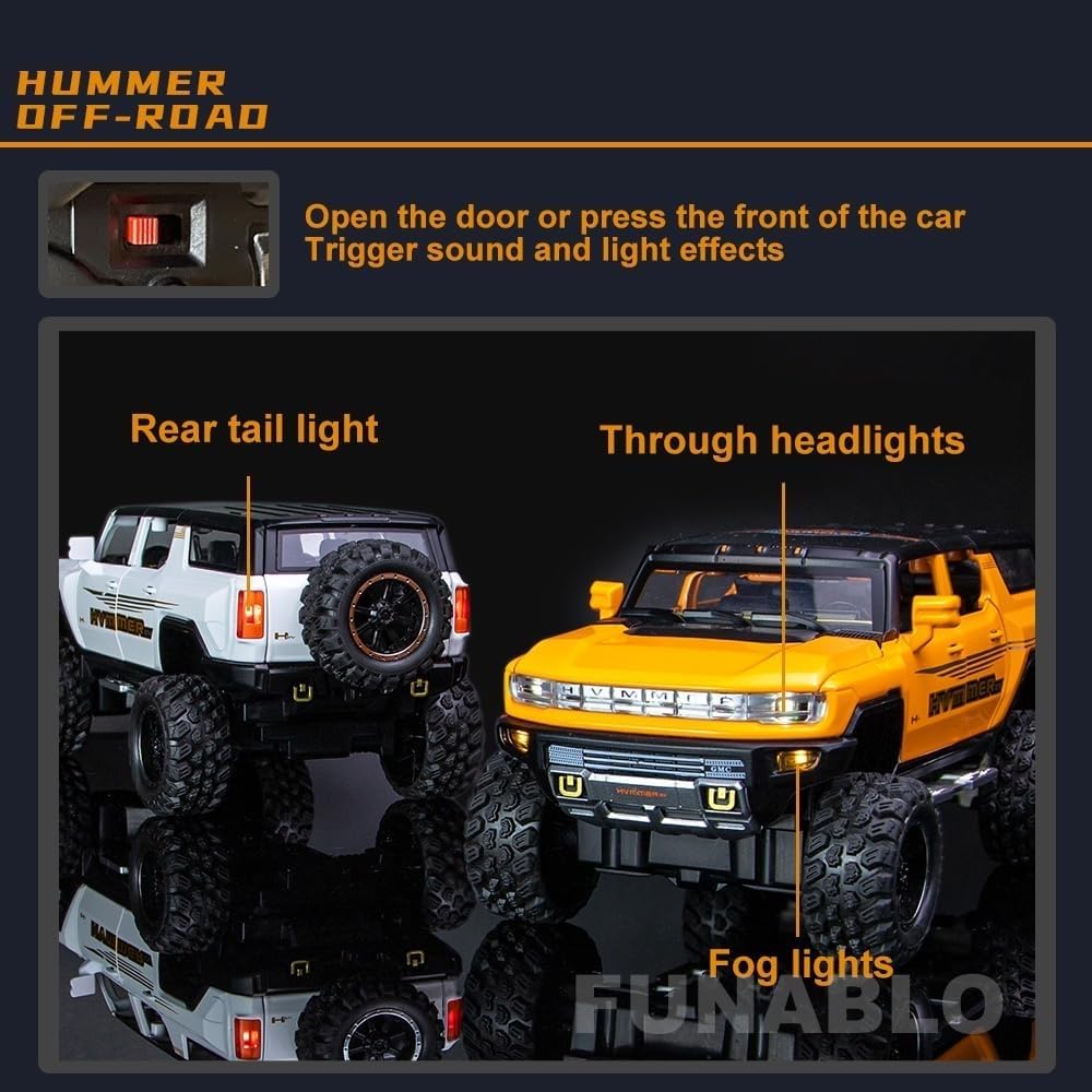 ماشین بازی مدل Hummer EV کد 2419