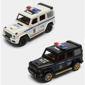 ماشین بازی مدل Benz G Class AMG G63 طرح پلیسی کد SR-2401