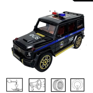ماشین بازی مدل Benz G Class AMG G63 طرح پلیسی کد SR-2401