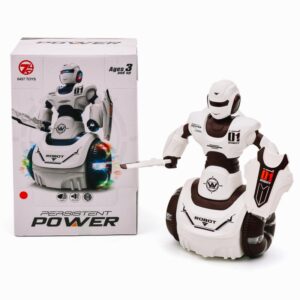 ربات اسباب بازی مدل چراغدار موزیکال PERSISTENT POWER 01 کد 15-606