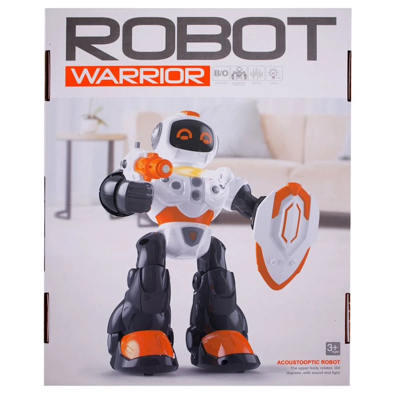 ربات باتری خور Warrior کد 606