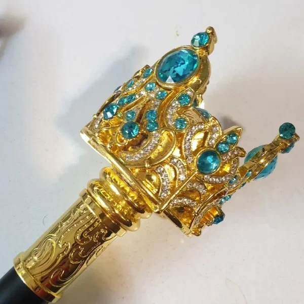 ابزار نمایشی مدل عصای شمشیر مخفی طرح جواهرنشان