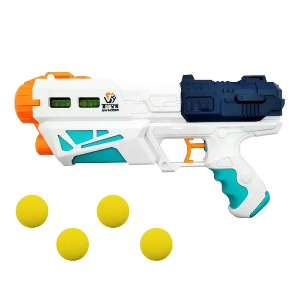 تفنگ بازی دوکاره (آب پاش و تیر انداز) کد 28-648