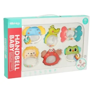 جغجغه مدل Baby Handbell مجموعه 6 عددی