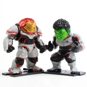 اکشن فیگور مدل انتقام جویان طرح هالک و آیرون من Endgame