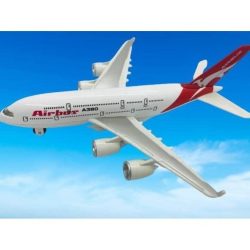 هواپیمای بازی مدل موزیکال چراغدار طرح ایرباس A380