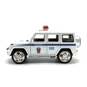 ماشین بازی مدل Benz G Class AMG G63 طرح پلیسی کد SR-2401