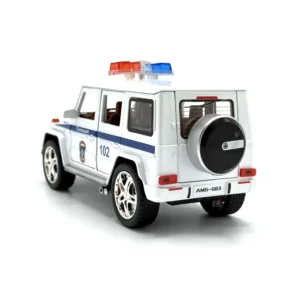 ماشین بازی مدل Benz G Class AMG G63 طرح پلیسی کد SR-2401