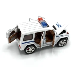 ماشین بازی مدل Benz G Class AMG G63 طرح پلیسی کد SR-2401