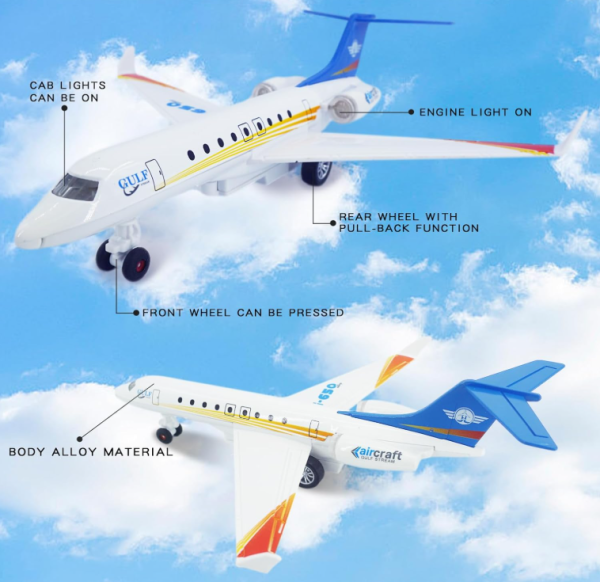 هواپیما بازی مدل مسافربری طرح Gulfstream G650 کد BD700