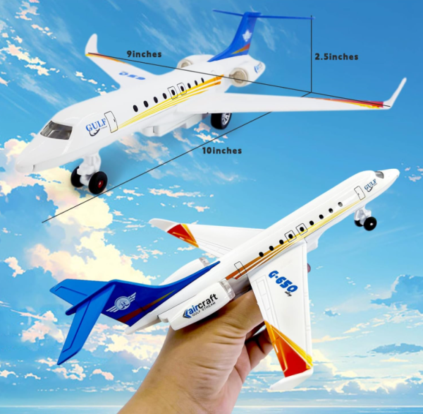 هواپیما بازی مدل مسافربری طرح Gulfstream G650 کد BD700