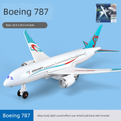 ماکت هواپیما طرح مسافربری مدل بوئینگ 787