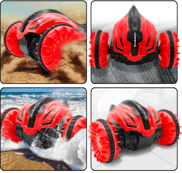 ماشین بازی کنترلی مدل آب و خاک طرح BLADE AMPHIBIOUS کد 666803A