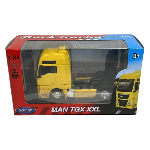 ماکت ماشین وِلی مدل تریلی ده چرخ Man TGX XXL کد 68010L-GW