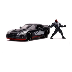 ماکت ماشین جادا مدل فلزی دوج Viper به همراه فیگور ونوم
