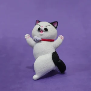 فیگور مدل گربه طرح Happy Cats مجموعه 9 عددی