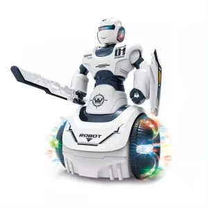 ربات اسباب بازی مدل چراغدار موزیکال PERSISTENT POWER 01 کد 15-606