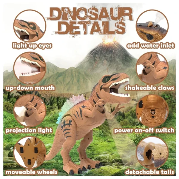 ربات کنترلی دایناسور مدل T-Rex کد 28013